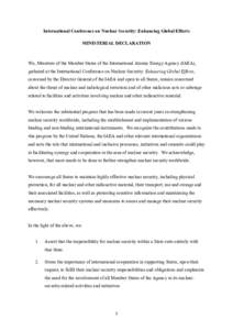 Ministerial Declaration 27 June 2013 Clean