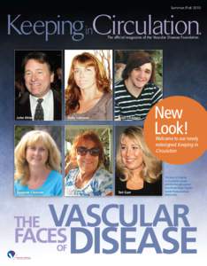 Summer/Fall[removed]KeepinginCirculation The official magazine of the Vascular Disease Foundation  John Ritter