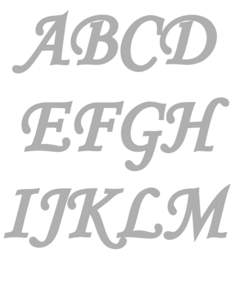 monotype corvisa font for baby book.indd