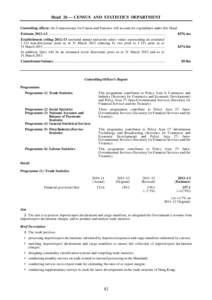 Demography / Survey methodology / Econometrics / Marketing / Official statistics / Political communication / Census and Statistics Department / Census / Consumer price index / Statistics / Science / Information