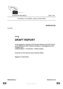 [removed]EUROPEAN PARLIAMENT Committee on Civil Liberties, Justice and Home Affairs[removed]COD)