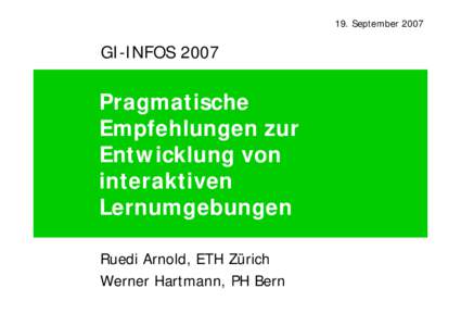 Microsoft PowerPoint - 2007_INFOS_prag_Empfehlungen-Arnold_Hartmann.ppt [Read-Only]