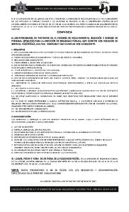 EL H. AYUNTAMIENTO DE VALLADOLID, YUCATÁN A TRAVÉS DE LA DIRECCIÓN DE SEGURIDAD PÚBLICA Y CON FUNDAMENTO EN LOS ARTÍCULOS 21 PÁRRAFO NOVENO Y 123 APARTADO B) FRACCIÓN XIII DE LA CONSTITUCIÓN POLÍTICA DE LOS ESTA