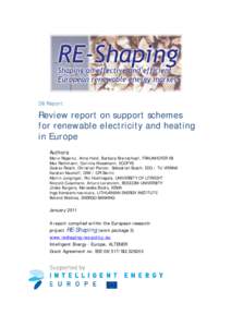 Directive on Electricity Production from Renewable Energy Sources / National Renewable Energy Action Plan / Feed-in tariff / European Union Emission Trading Scheme / European Union / United Kingdom National Renewable Energy Action Plan / Poland National Renewable Energy Action Plan / Renewable energy policy / Renewable energy / Energy