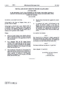 Common Foreign and Security Policy / Piracy / Military of the European Union / European Union / Political and Security Committee / Government / Operation Atalanta / United Nations Security Council Resolution / Piracy in Somalia / International relations / Foreign relations