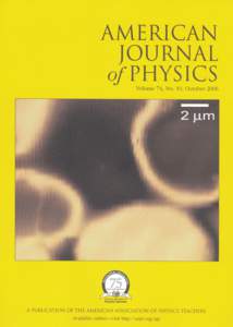 Measuring Boltzmann’s constant with a low-cost atomic force microscope: An undergraduate experiment M. Shusteff, T. P. Burg, and S. R. Manalisa兲 Biological Engineering Division, Massachusetts Institute of Technolog