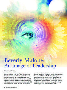Beverly Malone:  An Image of Leadership