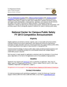 National Center for Campus Public Safety