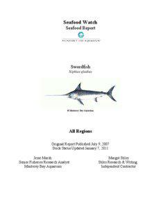 Microsoft Word - MBA_SeafoodWatch_Swordfish_Report_7Jan2011