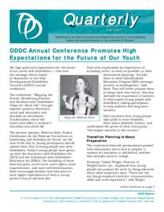 ODDC Newsletter Fall Edition[removed]Final.indd