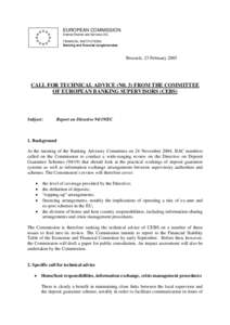 Committee of European Banking Supervisors / Finance / Late-2000s financial crisis / Icesave dispute / Bank regulation / Financial regulation / Deposit insurance