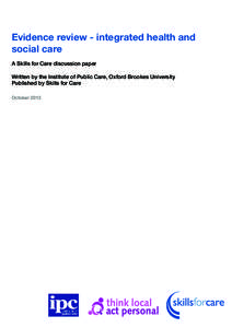 Microsoft Word - IPC ER4 - Integrated Health and Social Care ReportFINAL.docx