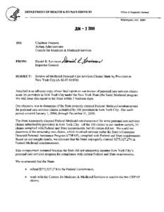 Review of Medicaid Outpatient Drug Expenditures in Michigan for the Period October 1, 2004, Through September 30, 2005, A[removed]