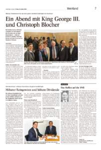 Weinland	  Andelfinger Zeitung Freitag, 23. Januar