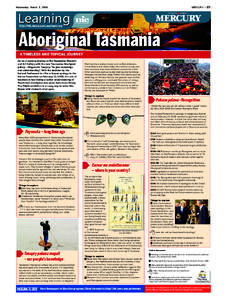 Aboriginal Tasmanians / Indigenous Australians / Tasmanian Museum and Art Gallery / Tasmania / Stolen Generations / Cape Barren Island / Palawa / Australian Aborigines / Hobart / Australian Aboriginal culture / Australia / Oceania