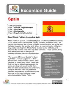 Microsoft Word - Excursion Guide to Spain.doc