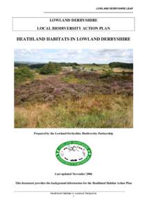 Lowland heath / Heath / Geography of England / Derbyshire / Alicehead / Lüneburg Heath / The landscape of Ashdown Forest / Cultural landscapes / Counties of England / Systems ecology