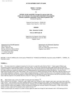 Legal terms / Recording / Deed / Quitclaim deed / Bona fide purchaser / Quiet title / Estoppel by deed / Mortgage law / Government of Guam / Law / Property law / Real property law