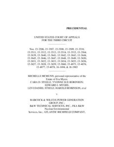 PRECEDENTIAL  UNITED STATES COURT OF APPEALS FOR THE THIRD CIRCUIT _____________ Nos, , , , ,