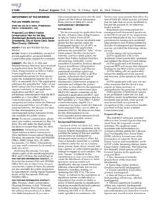 Environmental law / Endangered species / Impact assessment / Habitat Conservation Plan / Endangered Species Act / Incidental Take Permit / Bay Checkerspot / National Environmental Policy Act / Habitat conservation / Environment / Conservation / Earth