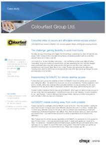 GoToMyPC_Colourfast_Group_case_study_A4:Layout 1.qxd