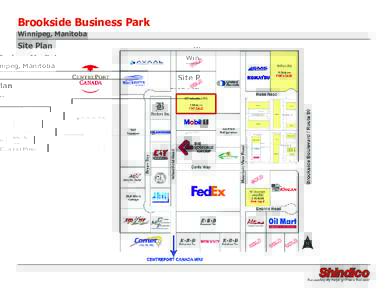 Brookside Business Park Winnipeg, Manitoba Site Plan  