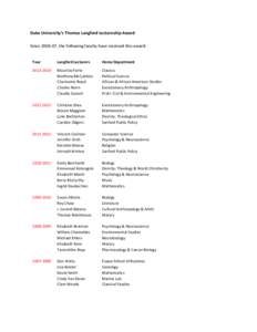 Microsoft Word - Award-Langford Lectureship recipient list.docx