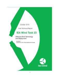 Task 24 – Integration of Wind and Hydropower Systems
