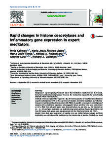 Psychoneuroendocrinology[removed], 96—107  Available online at www.sciencedirect.com ScienceDirect j o u r n a l h o m e p a g e : w w w. e l s e v i e r. c o m / l o c a t e / p s y n e u e n