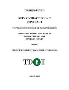 Microsoft Word - I-40 Contract Book[removed]doc