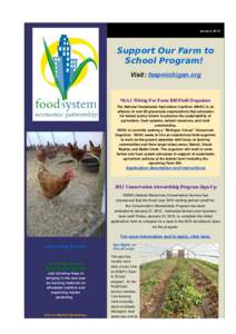 January[removed]Support Our Farm to School Program! Visit: fsepmichigan.org
