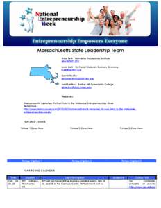 Massachusetts State Leadership Team Gina Betti - Worcester Polytechnic Institute [removed] Louis Celli - Northeast Veterans Business Resource [removed] David Moeller