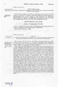 PUBLIC LAW 91-2-FEB. 9, [removed]STAT. Public Law 91-2 February 9, 1969