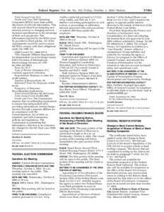 Federal Register / Vol. 68, No[removed]Friday, October 3, [removed]Notices Total Annual Cost: N/A. Needs and Uses: Bell Operating Companies (BOCs) must make public disclosure of network information. This will prevent them f