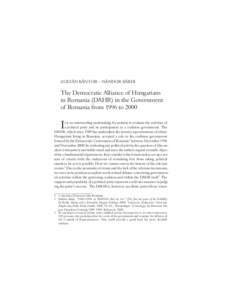 Europe / Hungary / Hungarians in Romania / Earth / Political geography / Hungarian minority in Romania / Political parties of minorities / Democratic Union of Hungarians in Romania