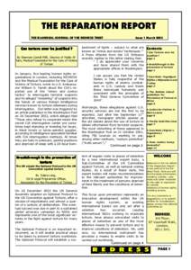 THE REPARATION REPORT THE BI-ANNUAL JOURNAL OF THE REDRESS TRUST Can torture ever be justified ? By Sherman Carroll MBE, Director of Public Affairs, Medical Foundation for the Care of Victims of Torture