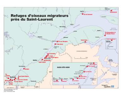 HavreSaint-Pierre Sept-Îles Refuges doiseaux migrateurs près du Saint-Laurent