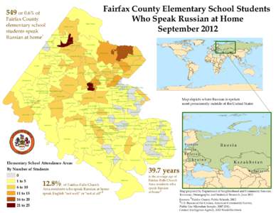 Fairfax County Elementary School Students Who Speak Russian at Home