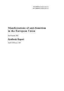 2003/24EB/EN/anti-Semitism-report-rev3 2003/15MB/EN/anti-Semitism-report-rev3