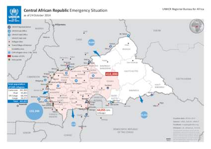 Sub-prefectures of the Central African Republic / Ubangi River / Geography of the Central African Republic / Africa / Subdivisions of the Central African Republic / Ouham / Internally displaced person / United Nations High Commissioner for Refugees / Sibut / Geography of Africa / Prefectures of the Central African Republic / Forced migration