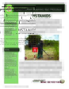 UNITED STATES DEPARTMENT OF DEFENSE  HUMANITARIAN DEMINING R&D PROGRAM HSTAMIDS Leveraged from