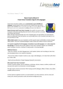 Microsoft Word - Press Release VTT EN