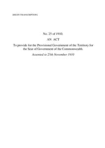 Immigration Restriction Act[removed]Cth) [transcript - rtf]