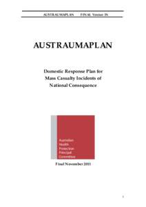 AUSTRAUMAPLAN  FINAL Version 1N AUSTRAUMAPLAN Domestic Response Plan for