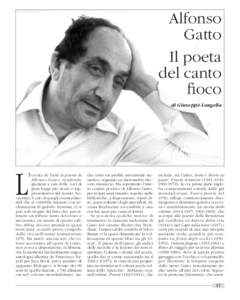 Alfonso Gatto Il poeta