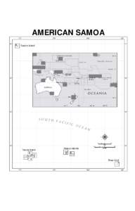 Index of Maps for the American Samoa ESI Atlas