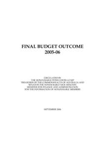 Appendix C:  Historical Fiscal Data