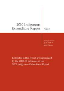 2010 Indigenous Expenditure Report