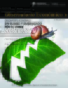 Observatorio Económico CRECIMIENTO ECONÓMICO: nº 106 / julioSIN RUMBO Y EMBRIAGADO