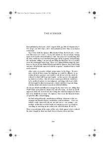 Deq9-10.fm Page 264 Wednesday, September 19, 2001 3:47 PM  THE AVENGER.